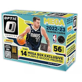 2022/23 Panini Donruss Optic Basketball Mega Box (Purple Shock Prizms)