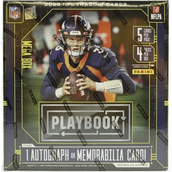 2020 Panini Playbook Football Mega Box (Orange Parallels)
