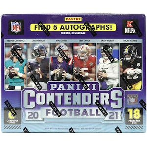 2021 Panini Contenders Football Hobby Box
