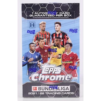2021/22 Topps Chrome Bundesliga Soccer Hobby Box