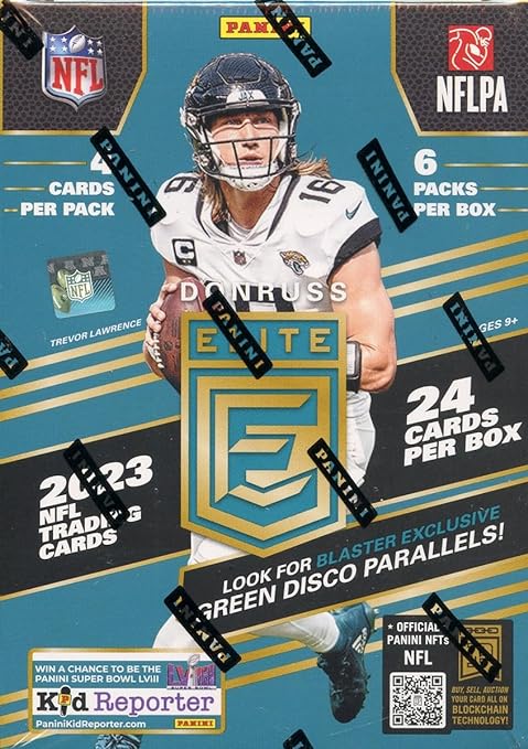 2023 Panini Donruss Elite Football Trading Card Blaster Box