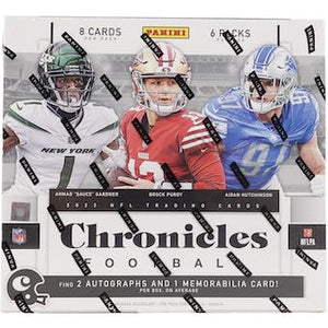 2022 Chronicles Football Hobby Box