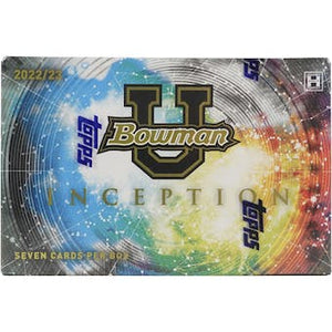 2022/23 Bowman University Inception Hobby Box