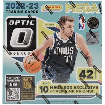 2022/23 Panini Donruss Optic Basketball Mega Box (Hyper Pink Prizms)