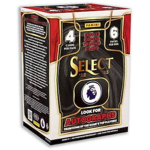 2022/23 Panini Select Premier League EPL Soccer 6-Pack Blaster Box