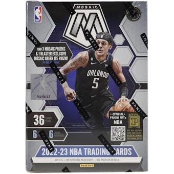 2022/23 Panini Mosaic Basketball 6-Pack Hobby Blaster Box