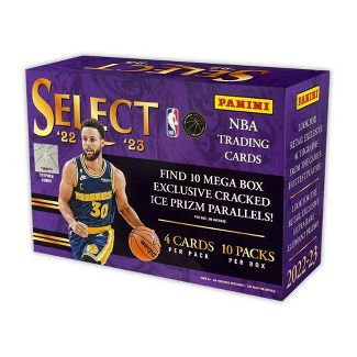 2022-23 Panini NBA Select Basketball Trading Card Mega Box (Cracked Ice)