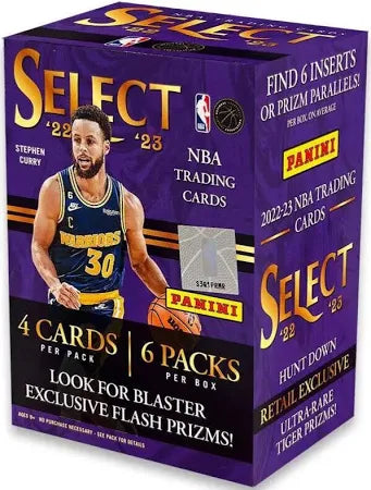 2022-23 Panini NBA Select Basketball Trading Card Blaster Box
