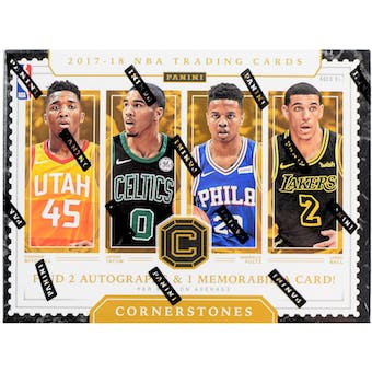 2017/18 Panini Cornerstones Basketball Hobby Box