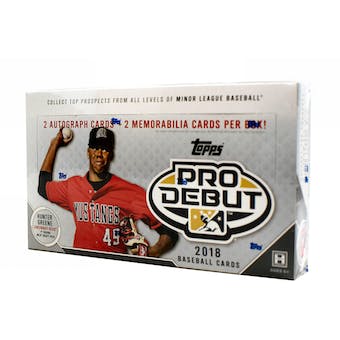 2018 Topps Pro Debut Baseball Hobby Pack