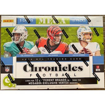 2020 Panini Chronicles Football Mega Box (Vertex Rookies)
