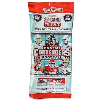2020 Panini Contenders Football Jumbo Value Pack