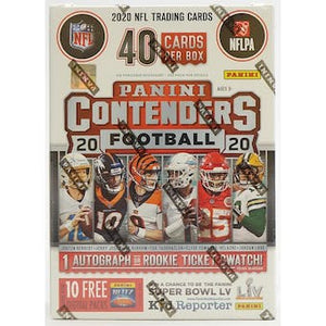 2020 Panini Contenders Football 5-Pack Blaster Box