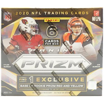 2020 Panini Prizm Football Asia Tmall Hobby Box