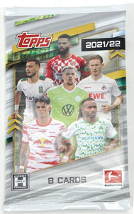 2021/22 Topps Bundesliga Soccer Hobby Pack