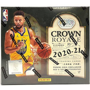 2020-21 Panini Crown Royale Basketball Asia Tmall Hobby Box