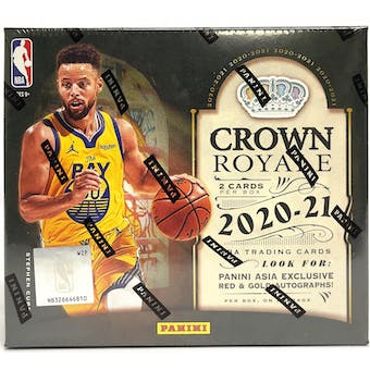 2020-21 Panini Crown Royale Basketball Asia Tmall Hobby Box