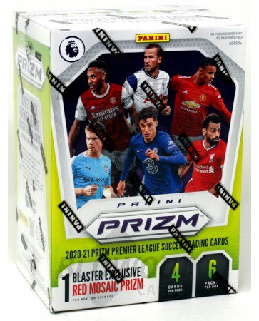 2020-21 Panini Prizm English Premier League Soccer Blaster Box