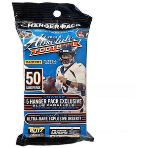 2022 Panini Absolute Football Hanger Pack (Blue Parallels!)