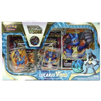 Pokemon Lucario VSTAR Premium Collection Box