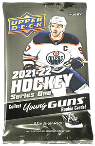 2021-22 Upper Deck Series 1 Hockey Hobby Pack