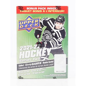 2021/22 Upper Deck Series 2 Hockey 6-Pack Blaster Box