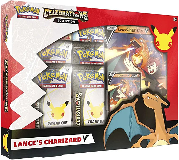 Lances Charizard V Box Celebrations Set