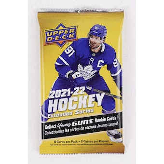 2021/22 Upper Deck Extended Series Hockey Retail Pack
