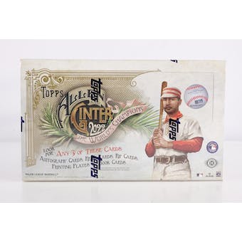 2022 TOPPS ALLEN & GINTER HOBBY BOX