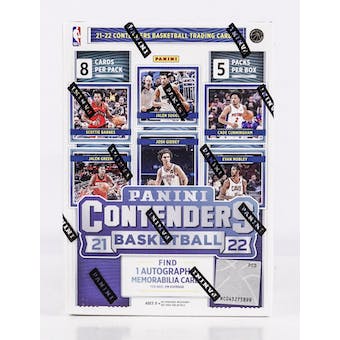 2021/22 Panini Contenders Basketball 5-Pack Blaster Box