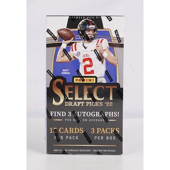 2022 SELECT DRAFT PICKS HOBBY BOX