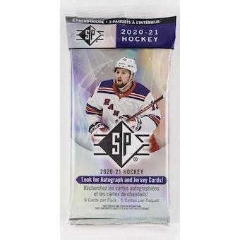 2020-21 SP Hockey NHL Hanger Pack