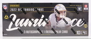 2022 Panini Luminance Football Hobby Box