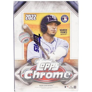 2022 Topps Chrome Baseball 8-Pack Blaster Box