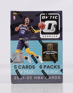 2021-22 Panini Donruss Optic Basketball 6-Pack Blaster Box