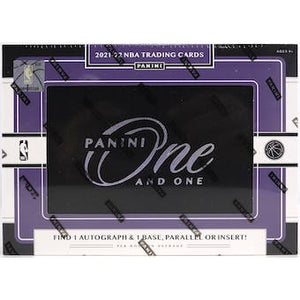 2021/22 Panini One and One Basketball Hobby Box