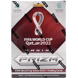 2022 Panini Prizm FIFA World Cup Soccer 6-Pack Blaster Box