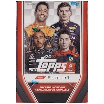 2022 Topps F1 Formula 1 Racing 10-Pack Blaster Box
