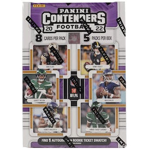 2022 Panini Contenders Football 5-Pack Blaster Box