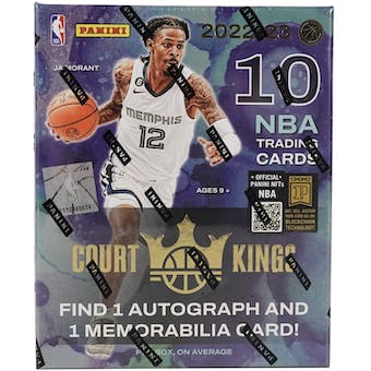2022/23 Panini Court Kings Basketball Hobby Box