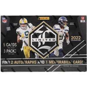 2022 Panini Limited Football Hobby Box