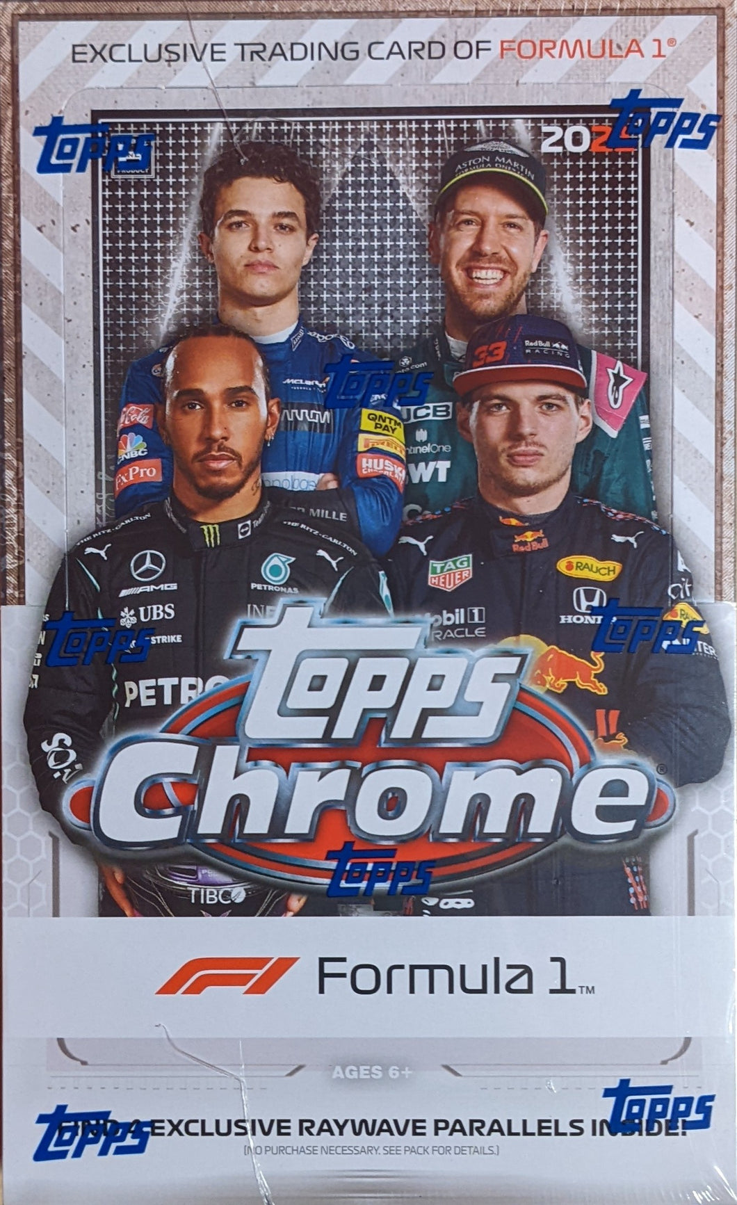 2021 Topps Chrome F1 Formula 1 Racing Hobby Lite Box
