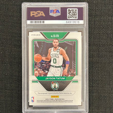 Load image into Gallery viewer, 2020 panini prizm Jayson Tatum silver prizm auto psa 10
