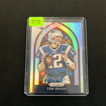 Load image into Gallery viewer, 2017 PRIZM TOM BRADY #3 STAINED GLASS SSP

