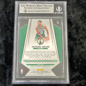 2017-18 PRIZM JAYSON TATUM #16 RC BASE BGS 9 MINT