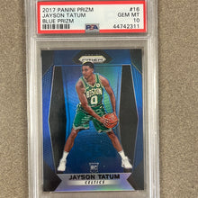 Load image into Gallery viewer, 2017 Jayson Tatum prizm blue /199 psa 10
