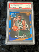 Load image into Gallery viewer, 2017-18 DONRUSS JAYSON TATUM #198 RC PSA GEM MINT 10
