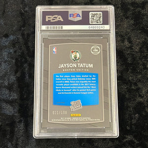 2017-18 DONRUSS OPTIC #198 RC ORANGE /199 PSA 10 GEM MINT