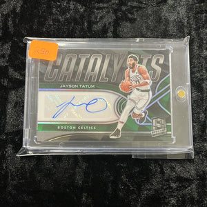 2021-22 SPECTRA JAYSON TATUM #CAS-JTA AUTO CATALYST /49