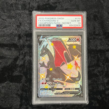 Load image into Gallery viewer, 2020 POKÉMON SWSH FULL ART CHARIZARD #079 CHAMPIONS PATH PSA 10 GEM MINT
